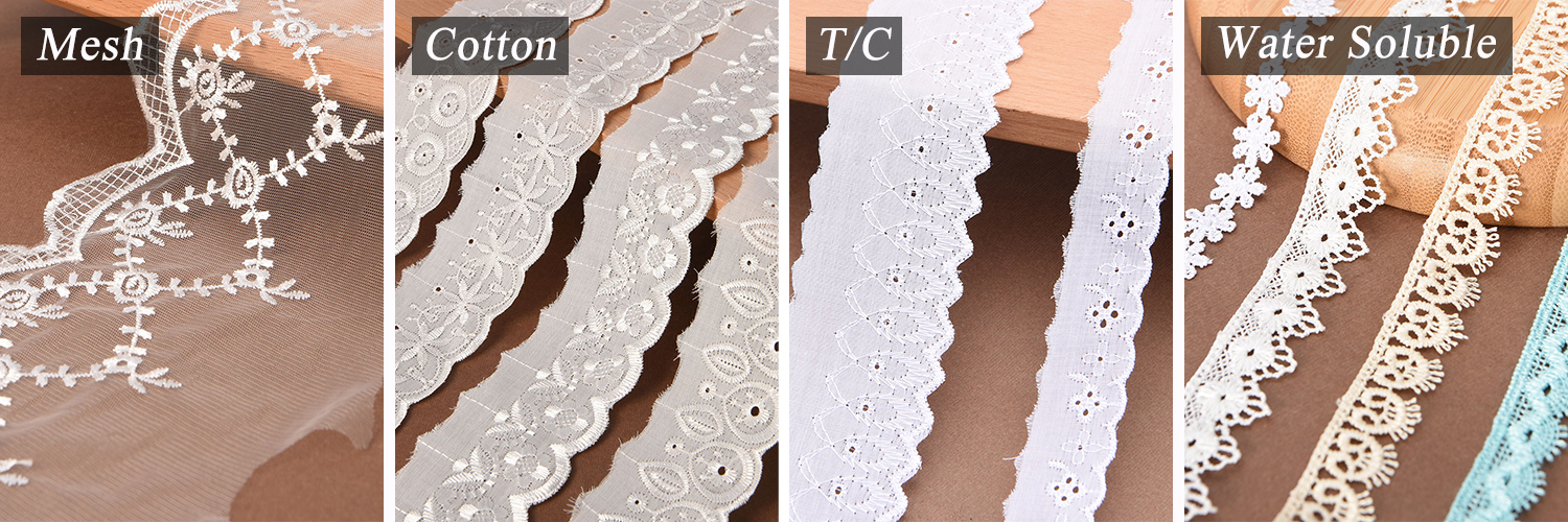Lace Types Display