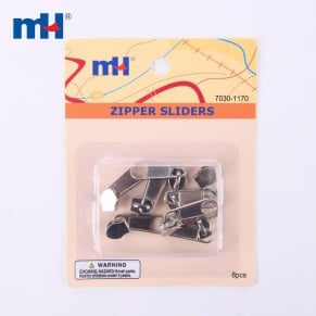 Zipper Slider Coated with Nickel