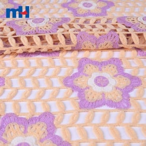 Multicolor Guipure Lace Fabric