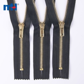 #5 Metal Brass Zipper CE AL