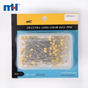 250 Long Color Ball Sewing Pins