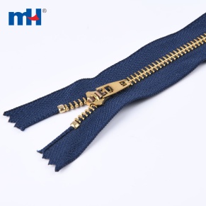 #5 Metal Brass Jeans Zipper