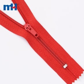 #3 4 Cords Pin Lock Nylon Zipper