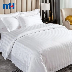 100% Cotton Stripes King Size Bed Sheet