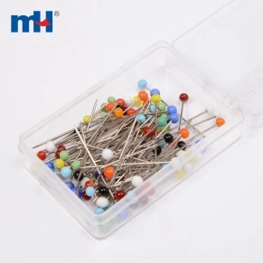 3*3*32mm 100pcs Color Straight Pearl Head Pin