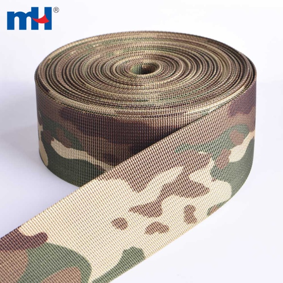 camouflage polyester webbing