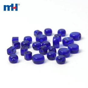 Royal Blue Luster Glass Beads